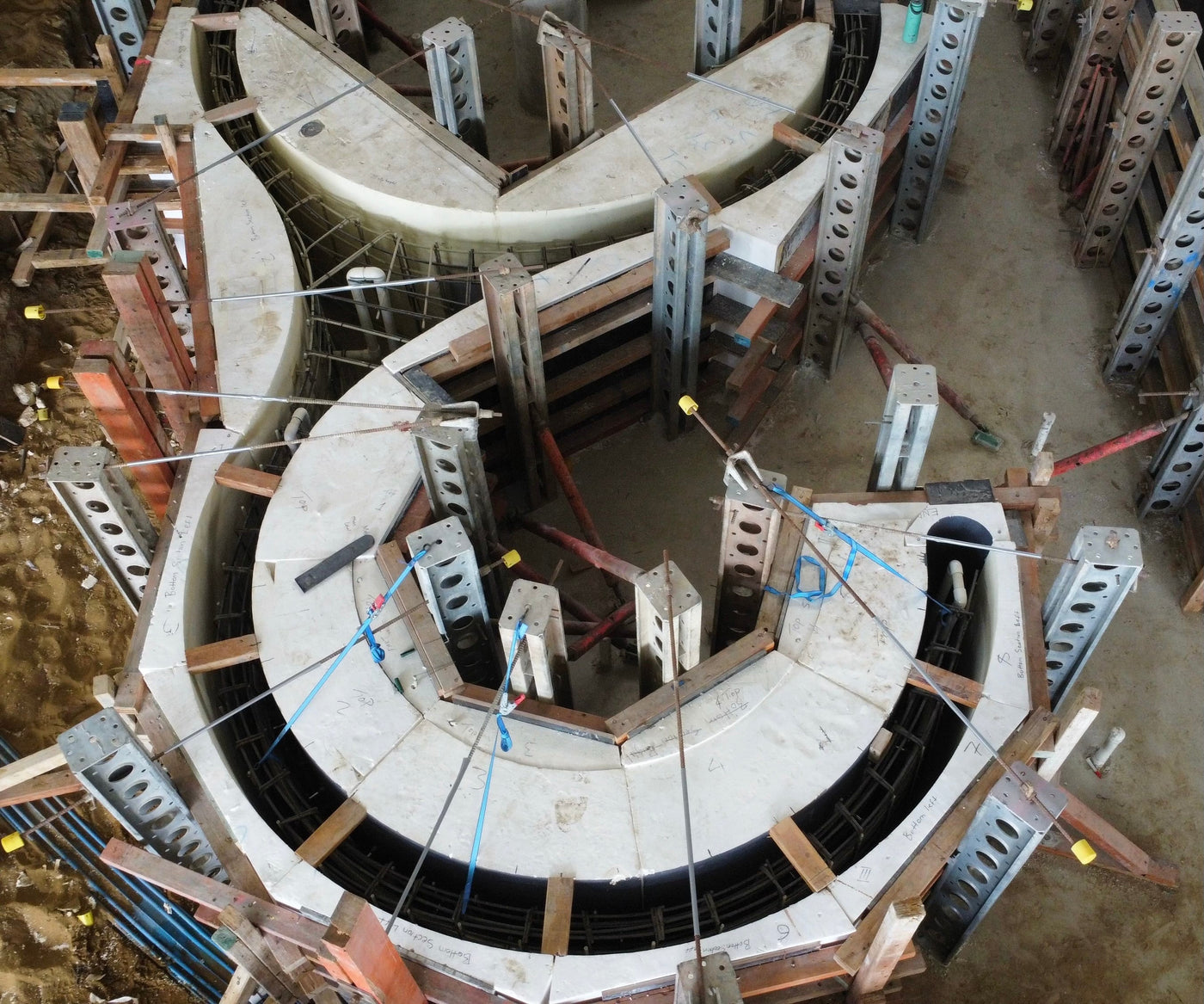 Polystyrene Formwork for Booragoon Leisure Pool - Foam Sales