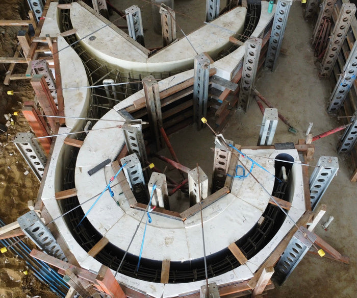 Polystyrene Formwork for Booragoon Leisure Pool