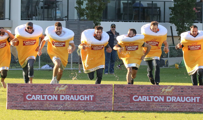 Foam Hurdles for CUB WAFL Grounds