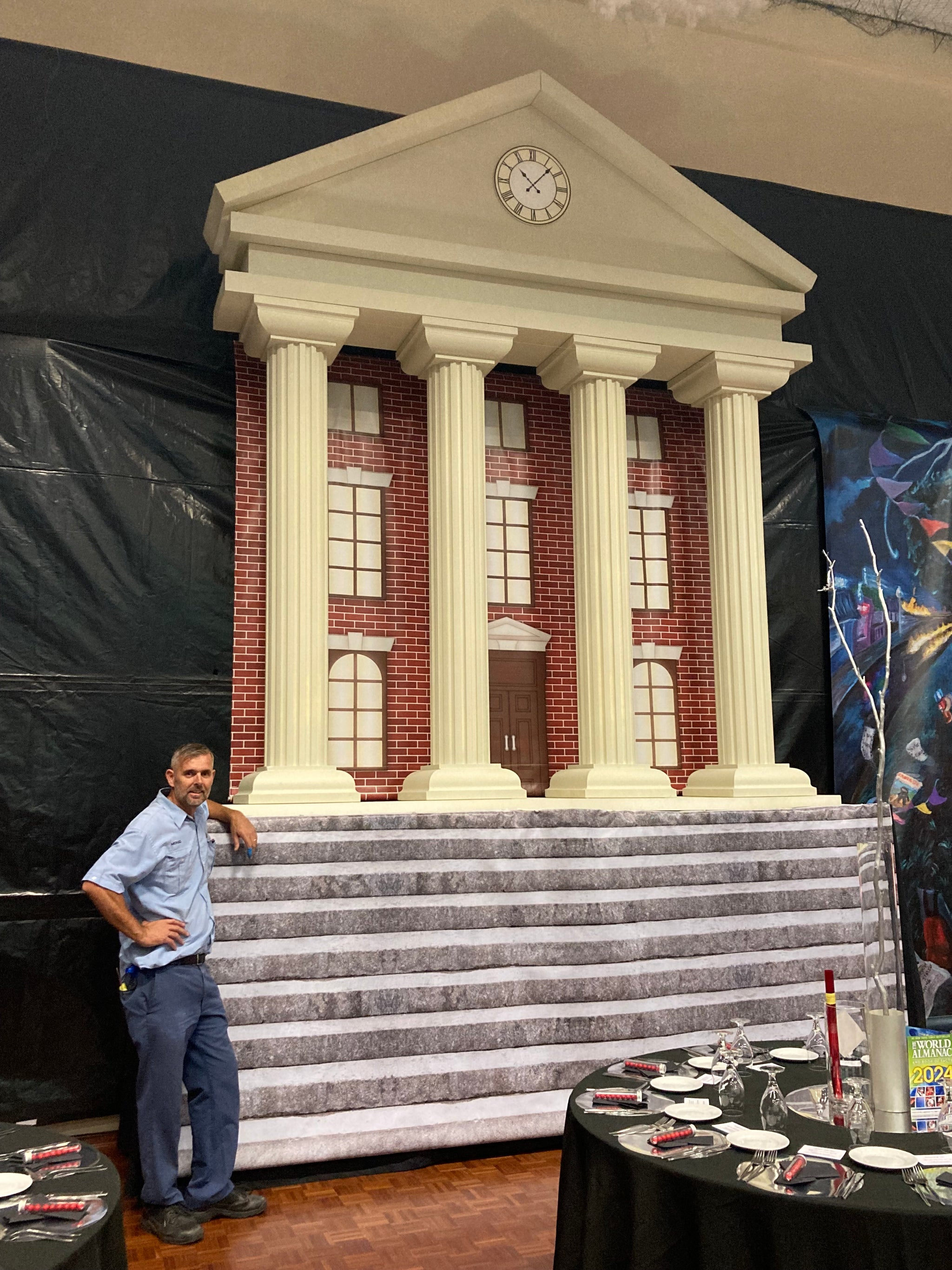 Trinity Ball Backdrop