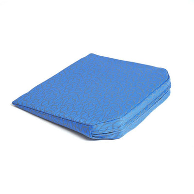 Car seat wedge cushion - blue