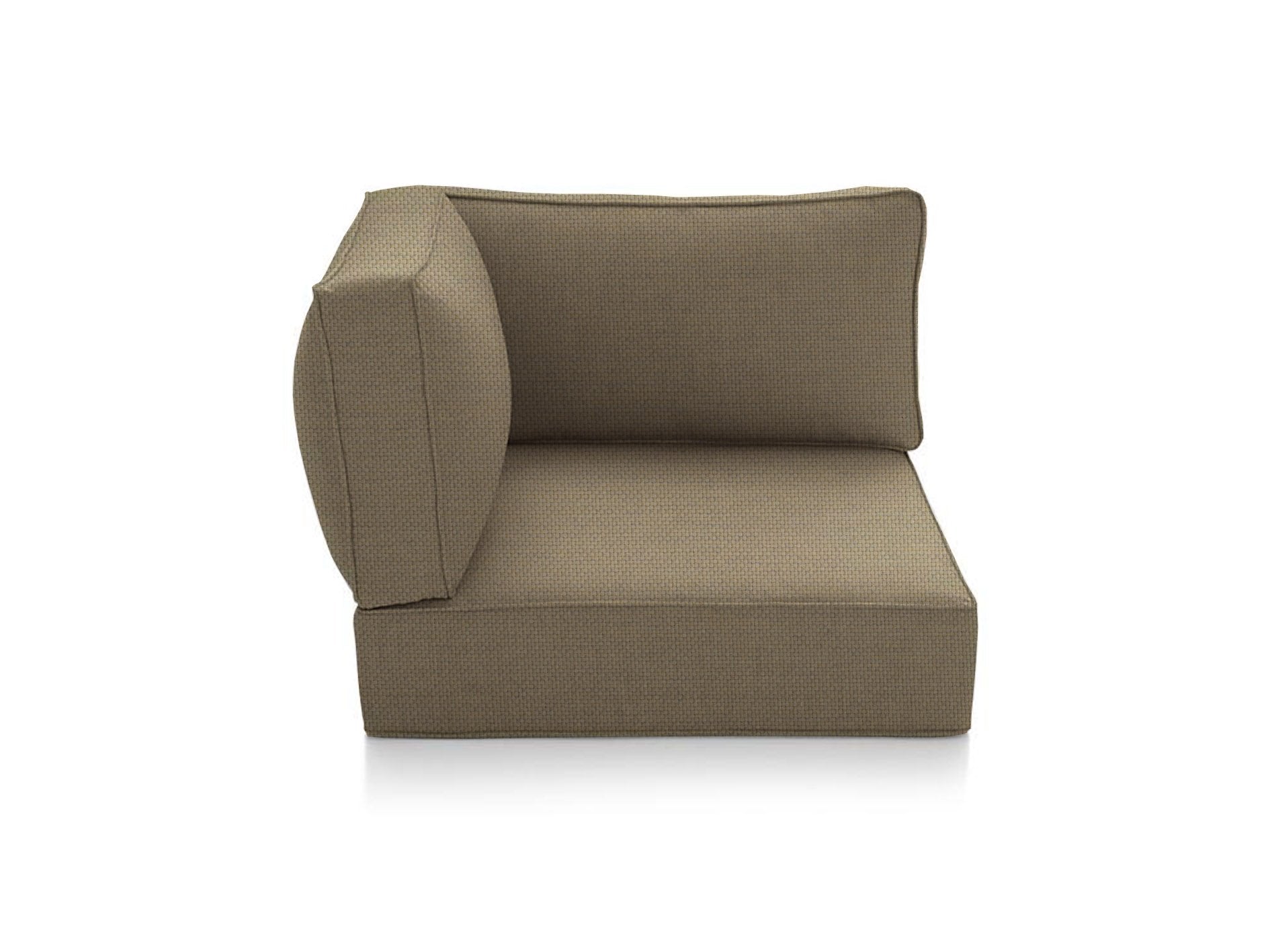 Corner cushion top chair